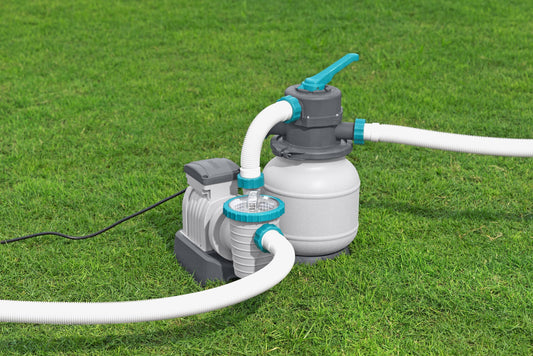 Bestway 1,600 gal. Above Ground Pool Sand Filter Pump