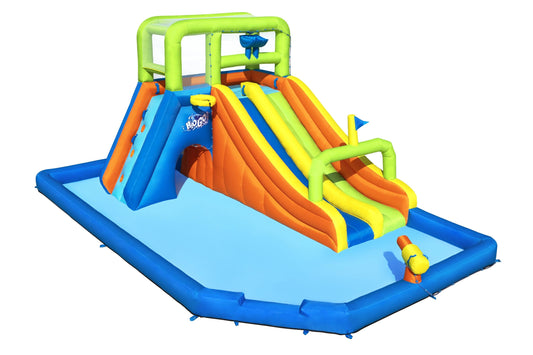 H2OGO! Wild Tide Kids Inflatable Water Park 19' 8”