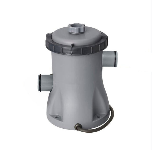 Flowclear 1,000 gal. Cartridge Filter Pump Body Replacement, Gray