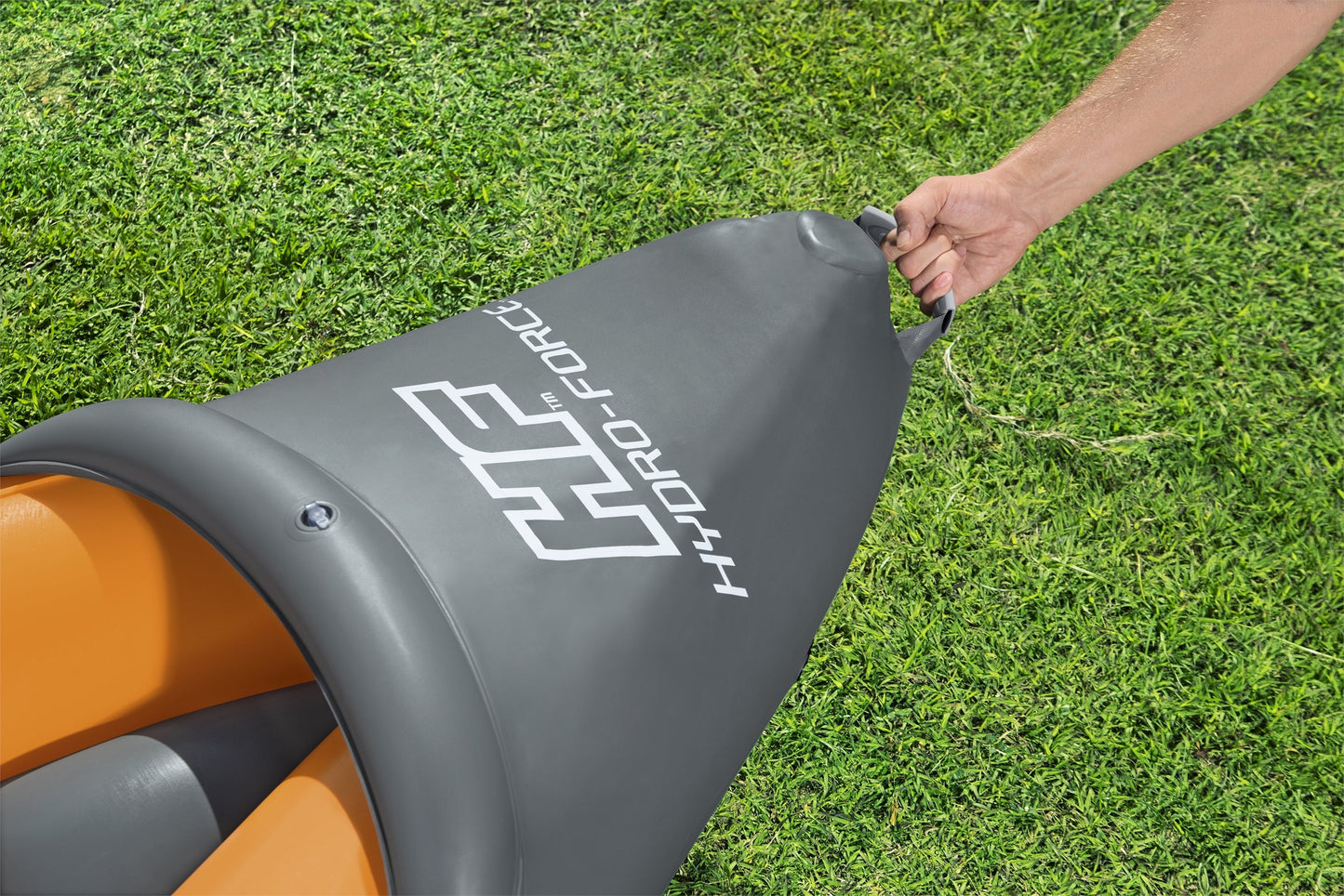 Hydro-Force Rapid X3 Inflatable Kayak Set 12'6"