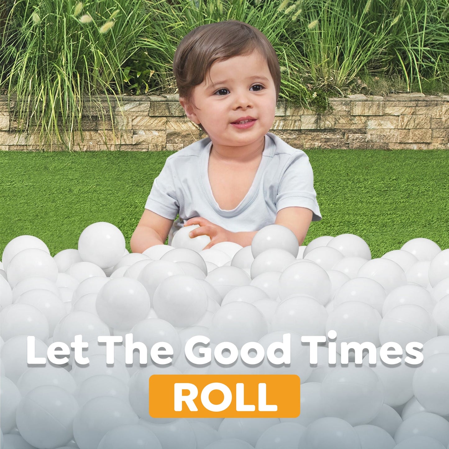 Bestway 250 Play Balls, White