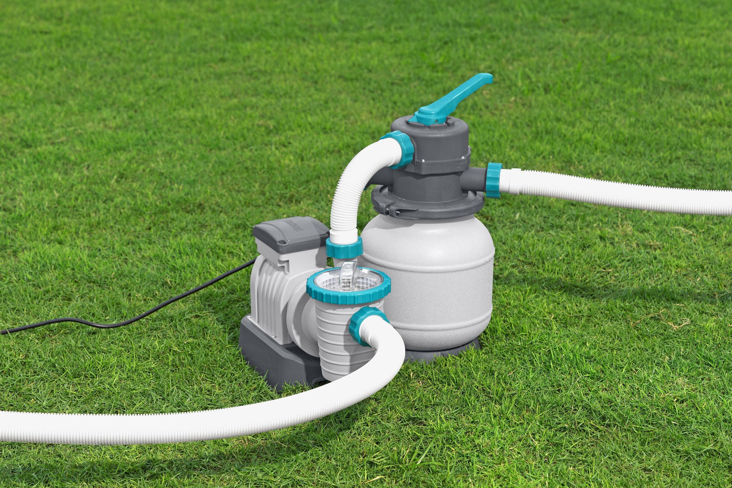 Bestway 1,600 gal. Above Ground Pool Sand Filter Pump