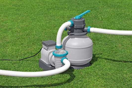 Bestway 2,200 gal. Above Ground Pool Sand Filter Pump